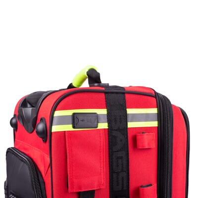 Sac Urgence Elite Bags EMERAIR à Roulettes - Rouge