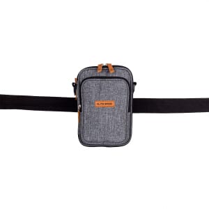 Elite Bags Diabetes-Tasche – Lila, Praktische Diabetikertasche Mit 3 Fächern, 0,7 L Fassungsvermögen, Reißverschluss & Handschlaufe, Unisex